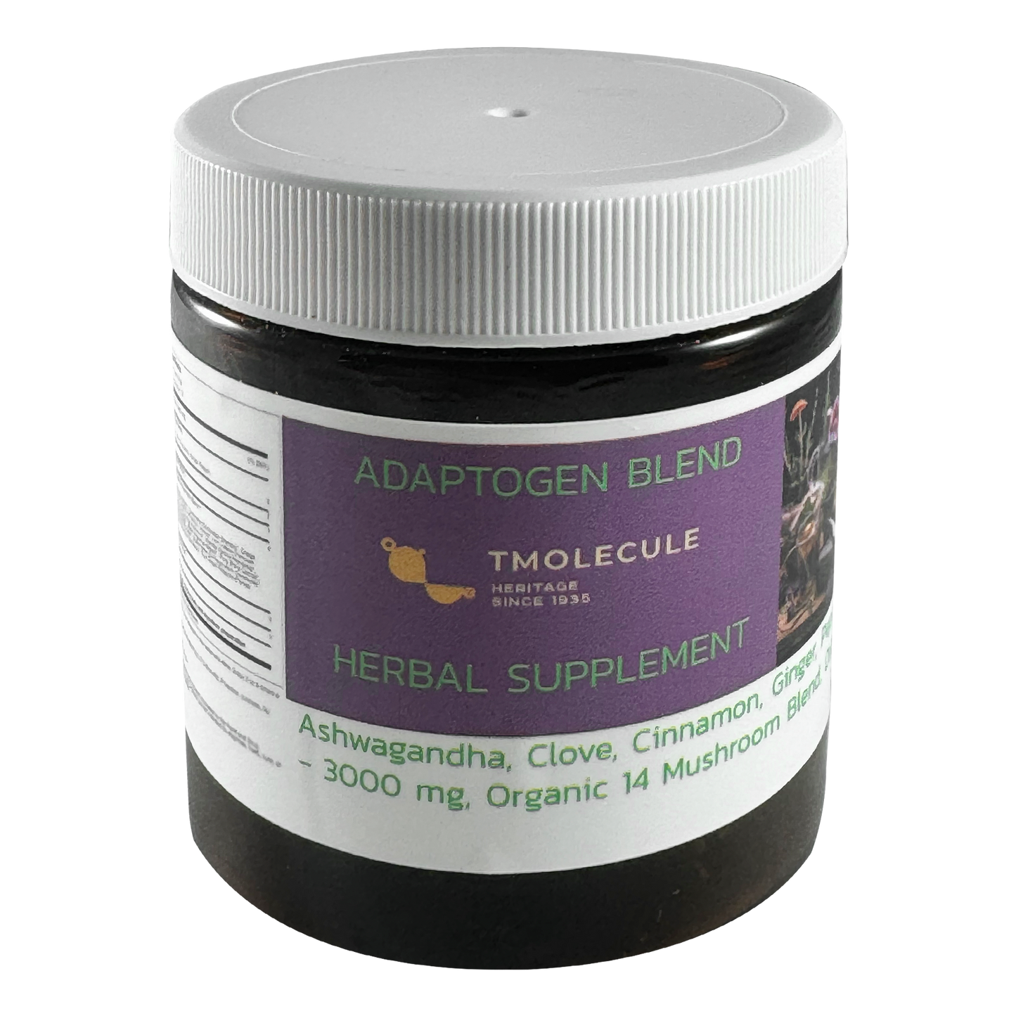 Adaptogen Blend - 14 Organic Mushrooms + Collagen Peptides + Organic Lavender + Black Tea